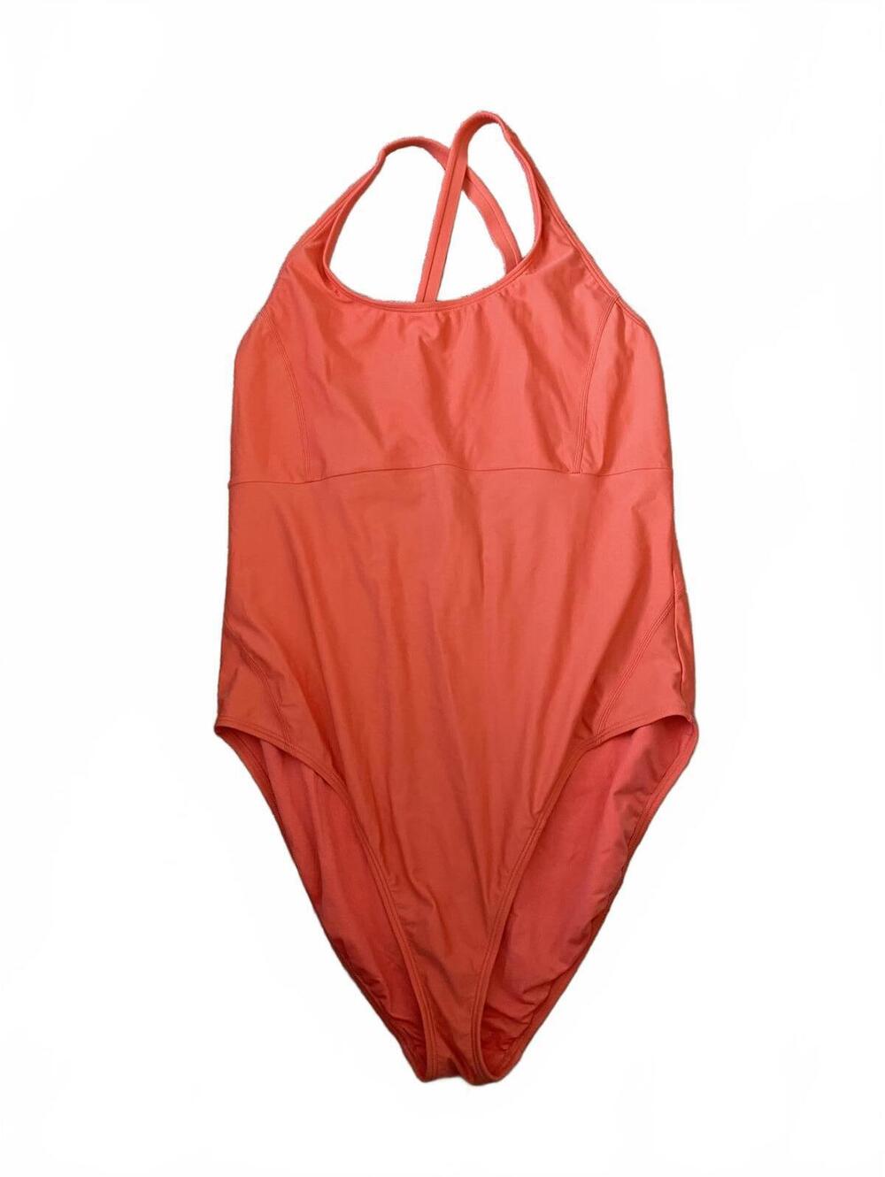 LOLE Cross-back Coral Swimsuit Size 12